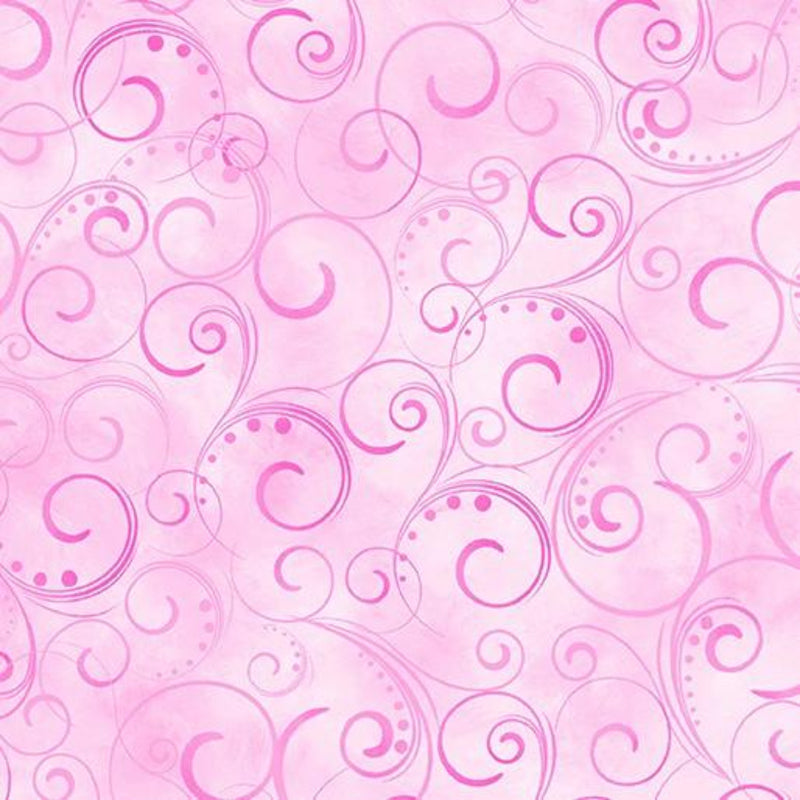 108" Swirling Splendor Wide Back Pink
