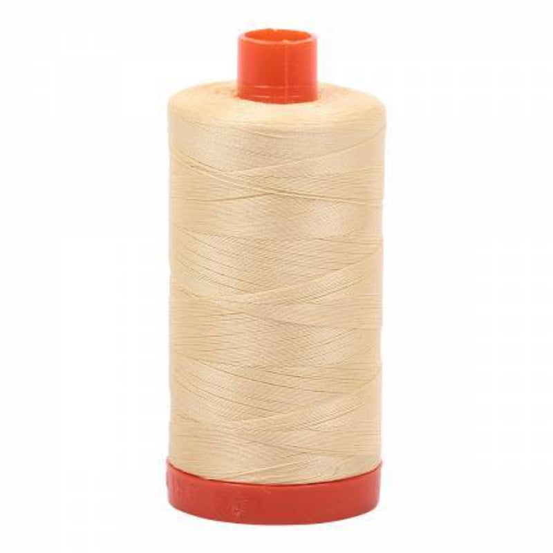 Aurifil Mako Cotton Thread Solid 50wt 1422yds Champaign