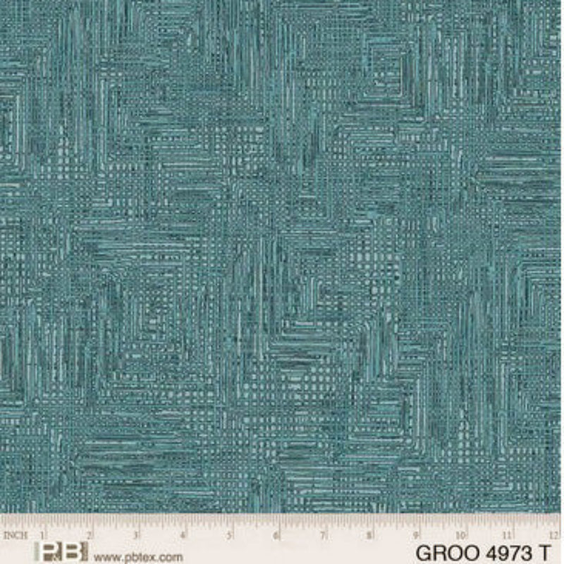 108" Grass Roots Wide Quilt Back Teal