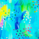 108" Gradients Auras Wide Quilt Back Turquoise