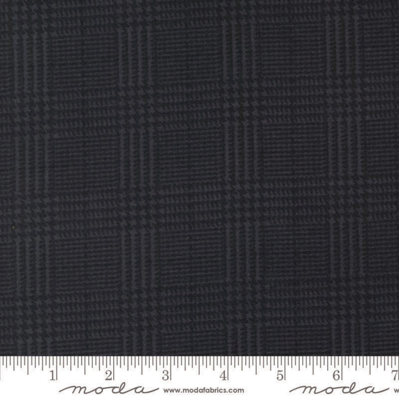 108" Farmhouse Flannels III Wide Quilt Back Black