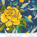 Sample Swatch of 108" Sunshine And Blue Skies Collection Wide Quilt Back Lake