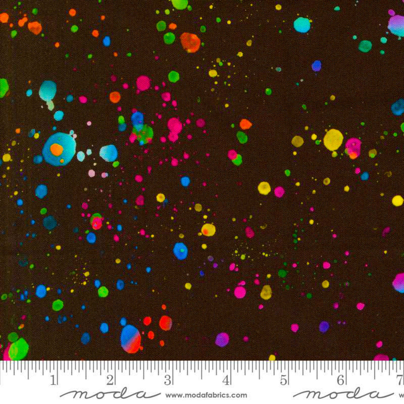 Sample Swatch of 108" Gradients Euphoria Wide Quilt Back Midnight