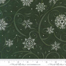 108" When Snow Falls Wide Quilt Back Holly