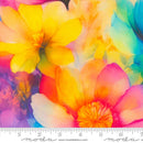 108" Gradients Gallery Floral Wide Quilt Back Rainbow