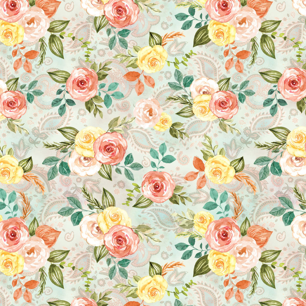 Gone Country Roses Sample Swatch of 108