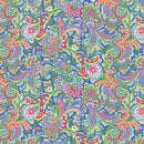 108" April's Garden Khanti Paisley Wide Quilt Back Multi