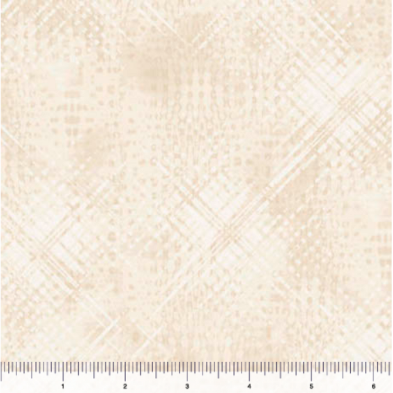 2-1/4 Yard Cut of 108" Vertex Wide Quilt Back Beige Lot 409