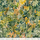 108" Dinoroars! Collection Foliage Wide Quilt Back Green