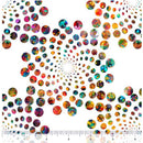 108"Bedazzled Collection Flares Wide Quilt Back Black White