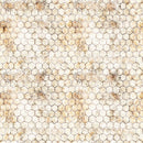 Wide quilt back fabric with chicken wire pattern