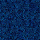 Dark blue wide quilt backing fabric with a bohemian abstract design.