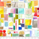 108" Magical Fairy Brush Wide Quilt Back Turquoise