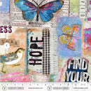 108" Find Your Happy Wide Quilt Back Multi