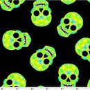 Sample Swatch of 108" Prismatic The Watcher Wide Quilt Back Cosmic