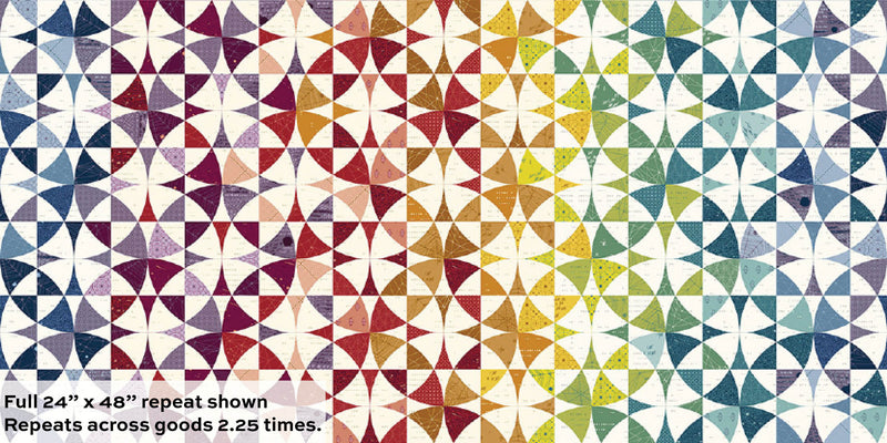 108" Giucy Giuce Winding Ways Wide Quilt Back Prismatic