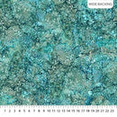 1-1/4 Yard Remnant of 106"/108" Bliss Wide Quilt Back Teal