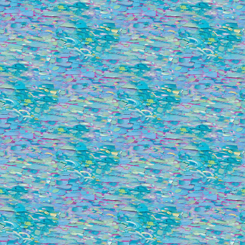 Sample Swatch of 106"/108" Crystal Sea Collection Wide Quilt Back