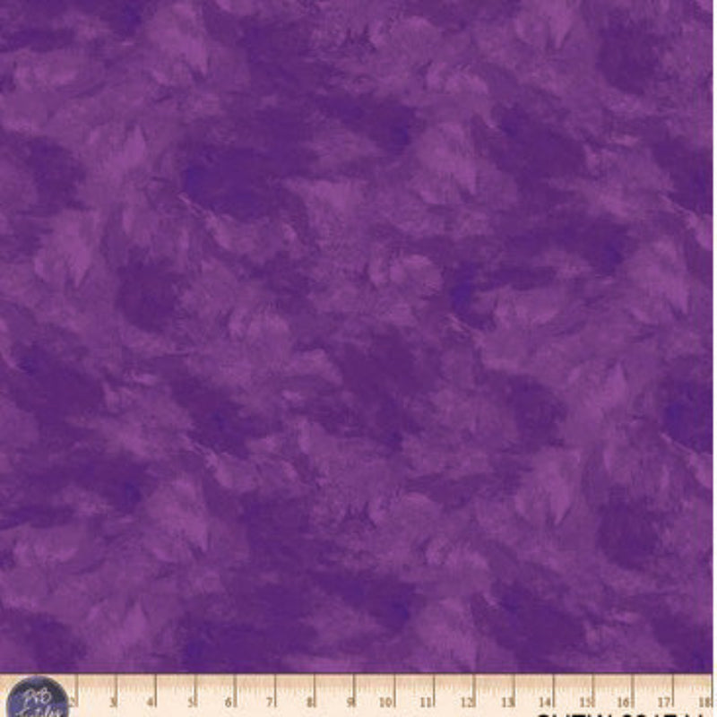 Violet wide quilt backing fabric with a  tone on tone textured look.