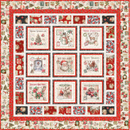 Holly Jolly Quilt Kit Including Wide Back
