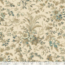 Sample Swatch of 108" Flowery Branches Wide Quilt Back Blue
