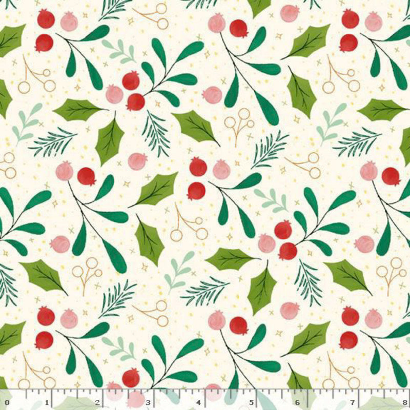Sample Swatch of 108" Joy Wide Quilt Back Multi
