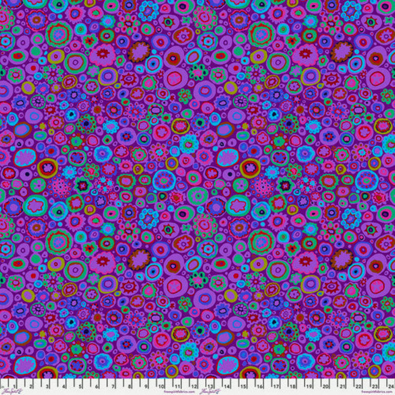 108" Paperweight Kaffe Fassett Collective Wide Quilt Back Purple