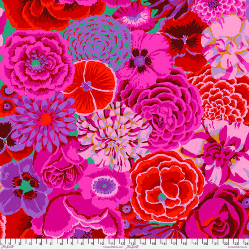 108" Bekah Kaffe Fassett Collective Wide Quilt Back Magenta