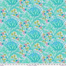 Sample Swatch of 108" Artichoke - Lavender Wide Quilt Back by Kaffe x Morris & Co.