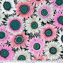 108" Van Gogh Kaffe Fassett Collective Cotton Sateen Wide Quilt Back Black