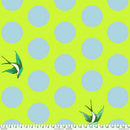 Sample Swatch of 108" Free Fall Wide Cotton Sateen Quilt Back Enchanted by Tula Pink