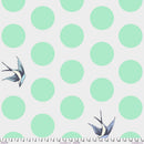 Sample Swatch of 108" Free Fall Wide Cotton Sateen Quilt Back Starlight by Tula Pink