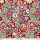 108" The Oxford Holiday Collection Wilhelmina Wide Quilt Back Crimson