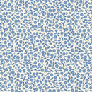 108" Aunt Grace Garden Variety Viney Floral Wide Quilt Back Blue