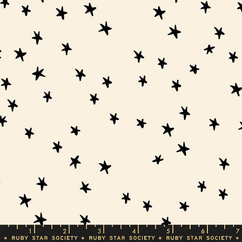 108" Starry Wide Quilt Back Natural