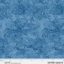 108" Serenity Wide Quilt Back Blue