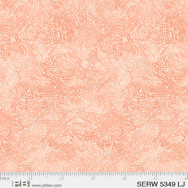 108" Serenity Wide Quilt Back Light Peach