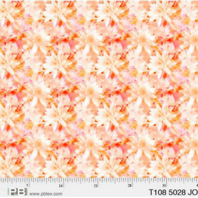 108" Translucence Wide Quilt Back Peach