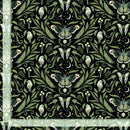 108" Moonflower Wide Quilt Back Midnight