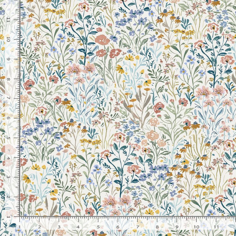 108" Willow Wide Quilt Back Multi