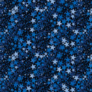 108" Starlight Blue Patriotic Collection Wide Quilt Back