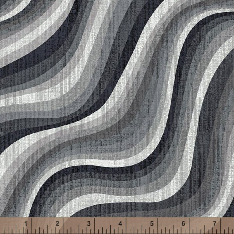 108" Terrain Wave Wide Quilt Backing by Whistler Studios Air