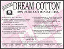 Quilters Dream Cotton Batting Select Loft Natural